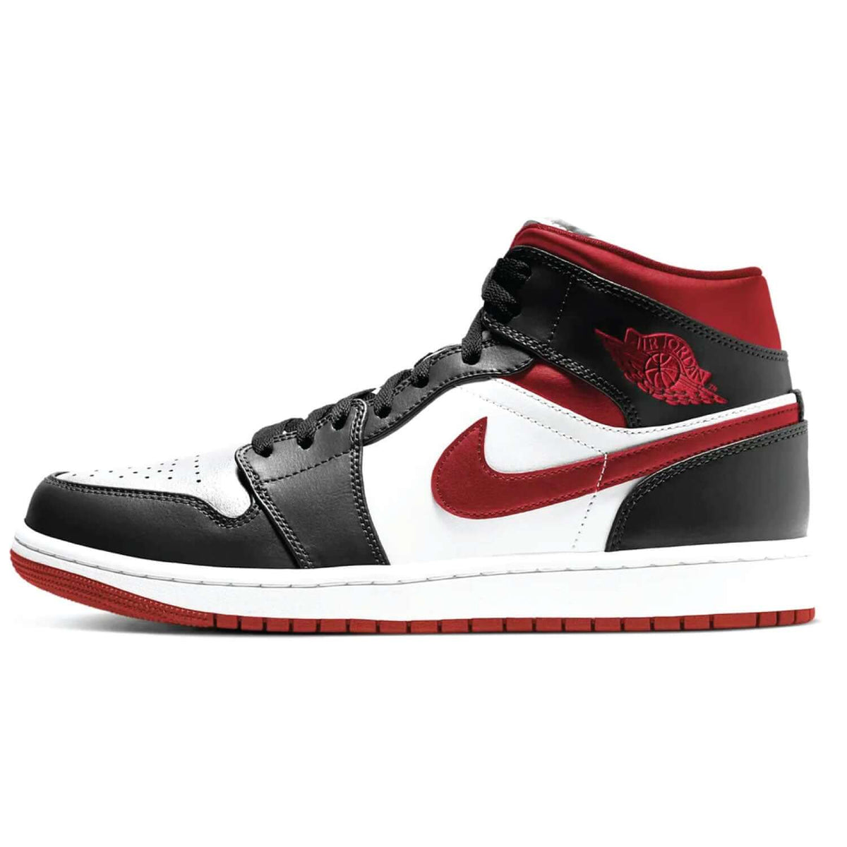 Air Jordan 1 Mid “Metallic Red” sneaker product image 1 | Foot Spikes