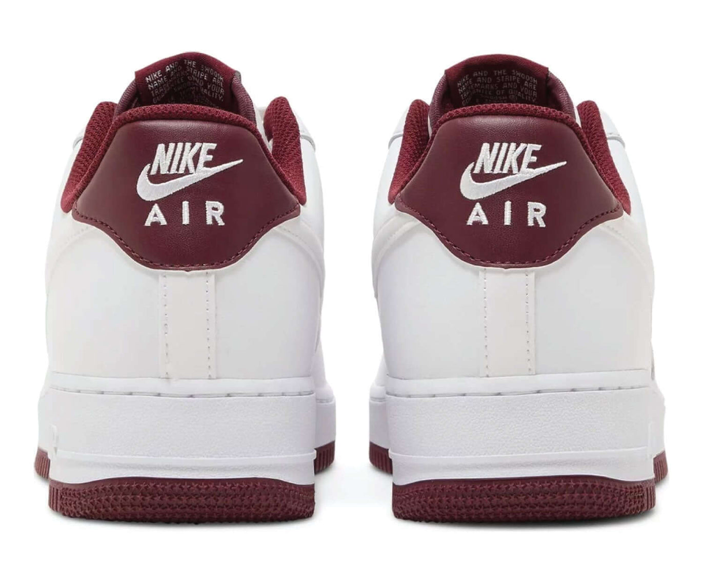 Air Force 1 '07 'White Dark Beetroot' sneaker product image 3 | Foot Spikes