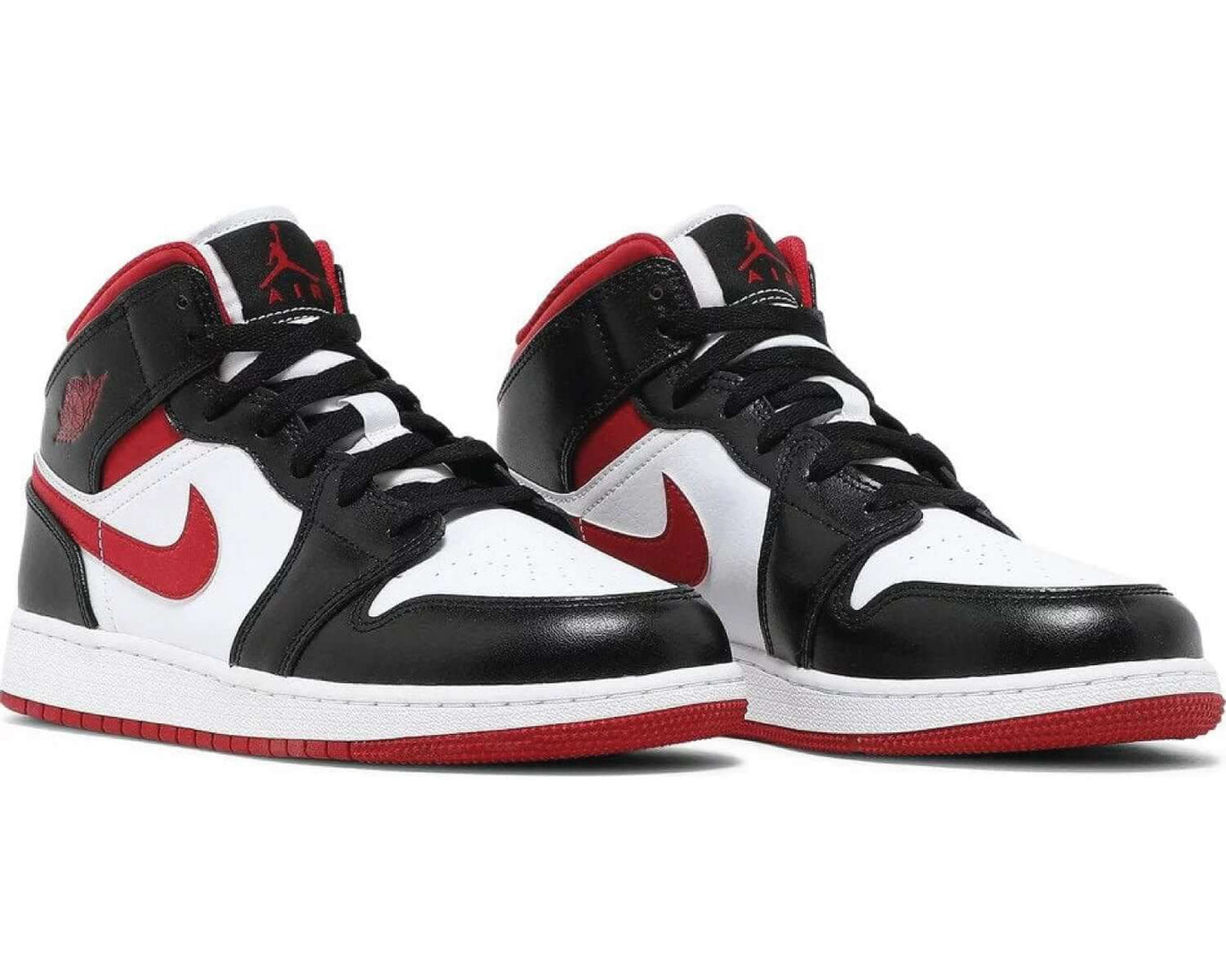 Air Jordan 1 Mid “Metallic Red” sneaker product image 4 | Foot Spikes