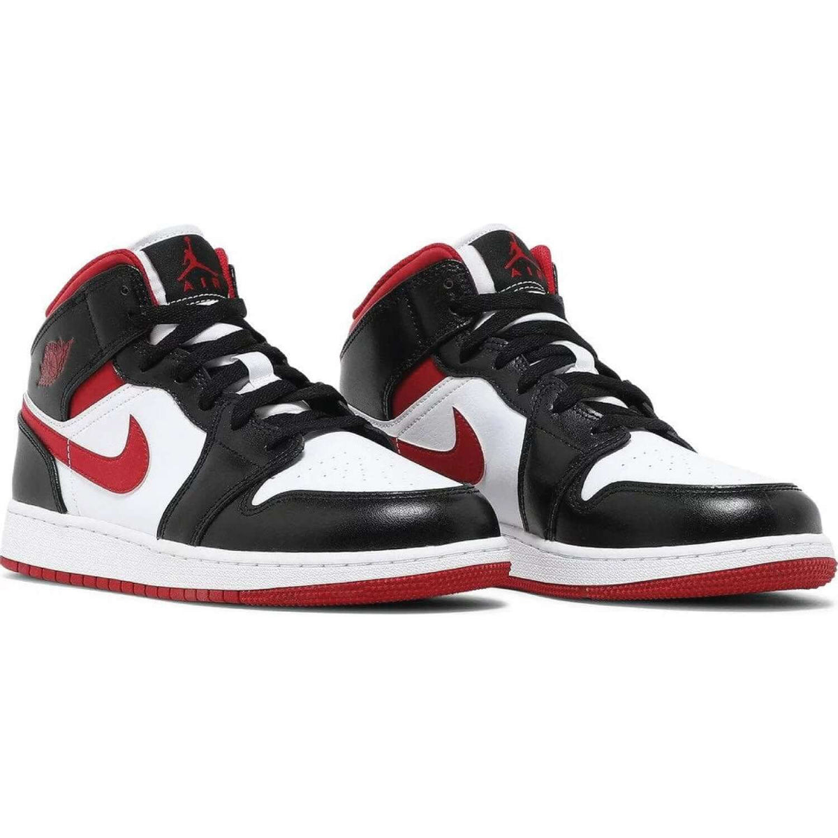 Air Jordan 1 Mid “Metallic Red” sneaker product image 4 | Foot Spikes