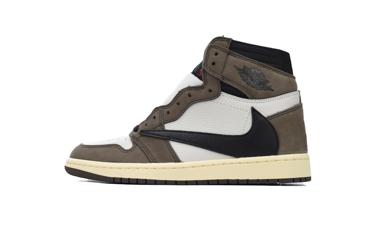 Travis Scott x Air Jordan 1 Retro High OG 'Mocha' sneaker product image 1 | Foot Spikes