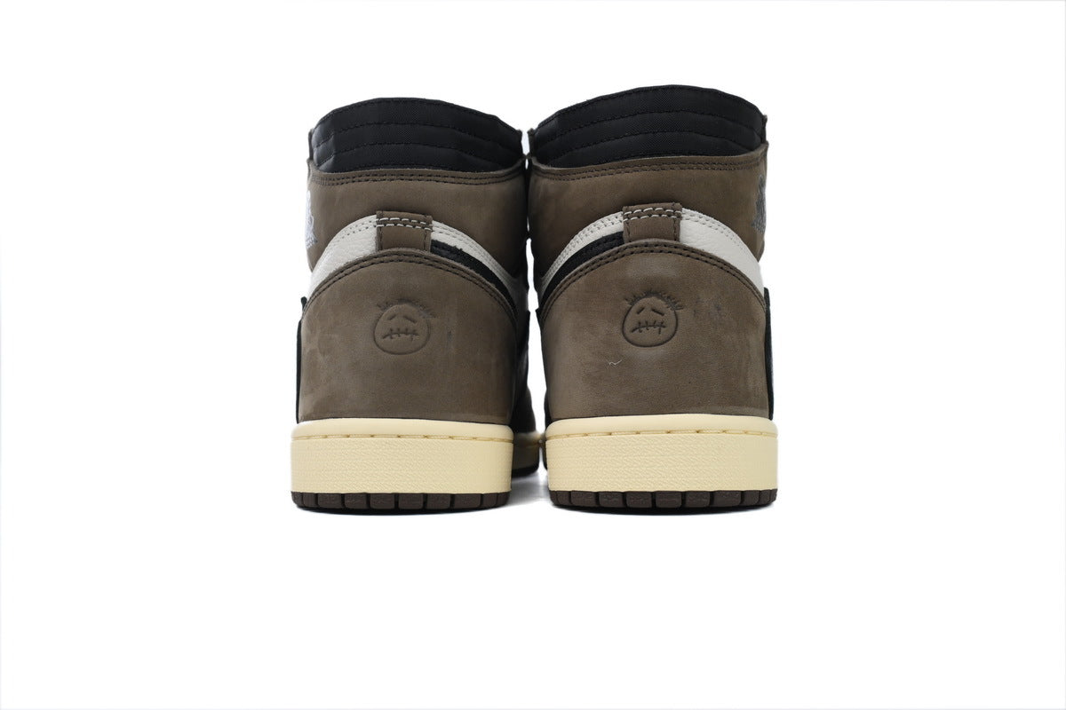 Travis Scott x Air Jordan 1 Retro High OG 'Mocha' sneaker product image 3 | Foot Spikes