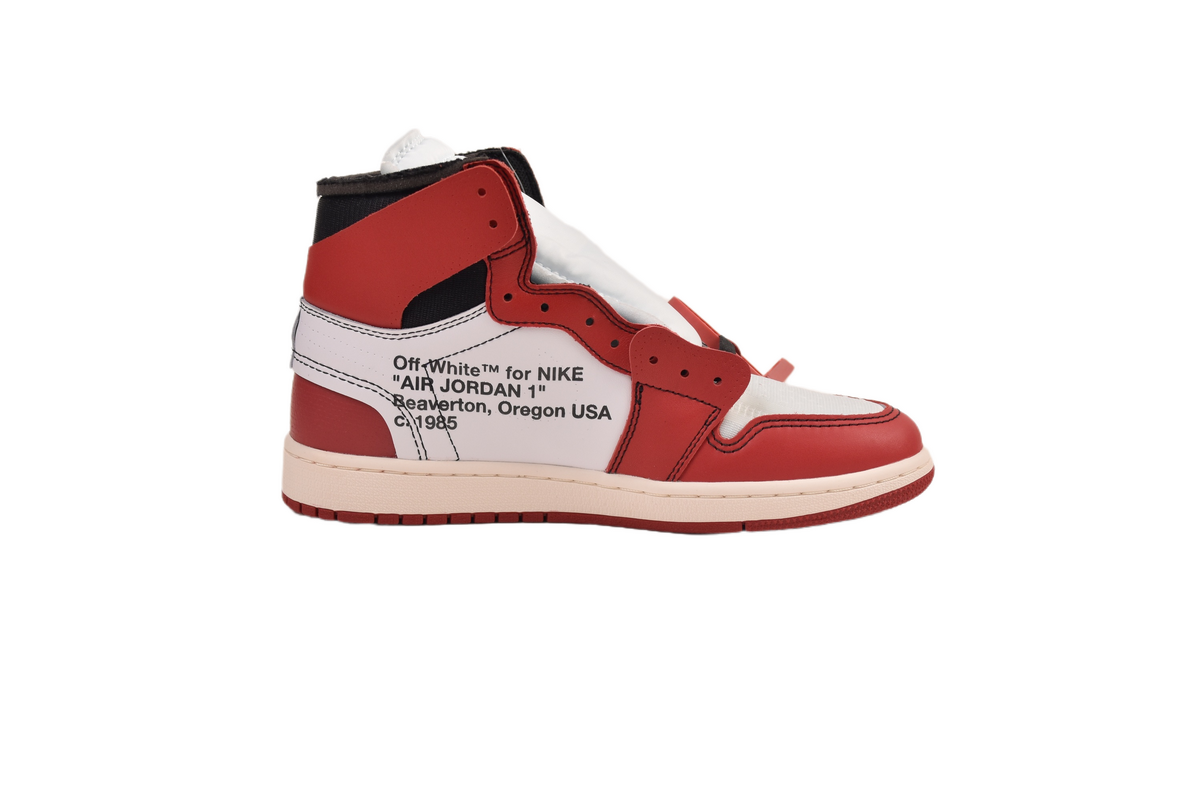 Off-White x Air Jordan 1 Retro High OG 'Chicago' sneaker product image 4 | Foot Spikes