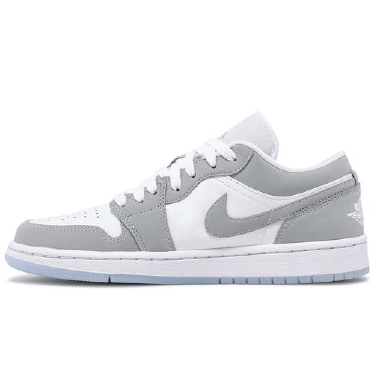 Air Jordan 1 Low White Wolf Grey Womens sneaker product image 1 | Foot Spikes
