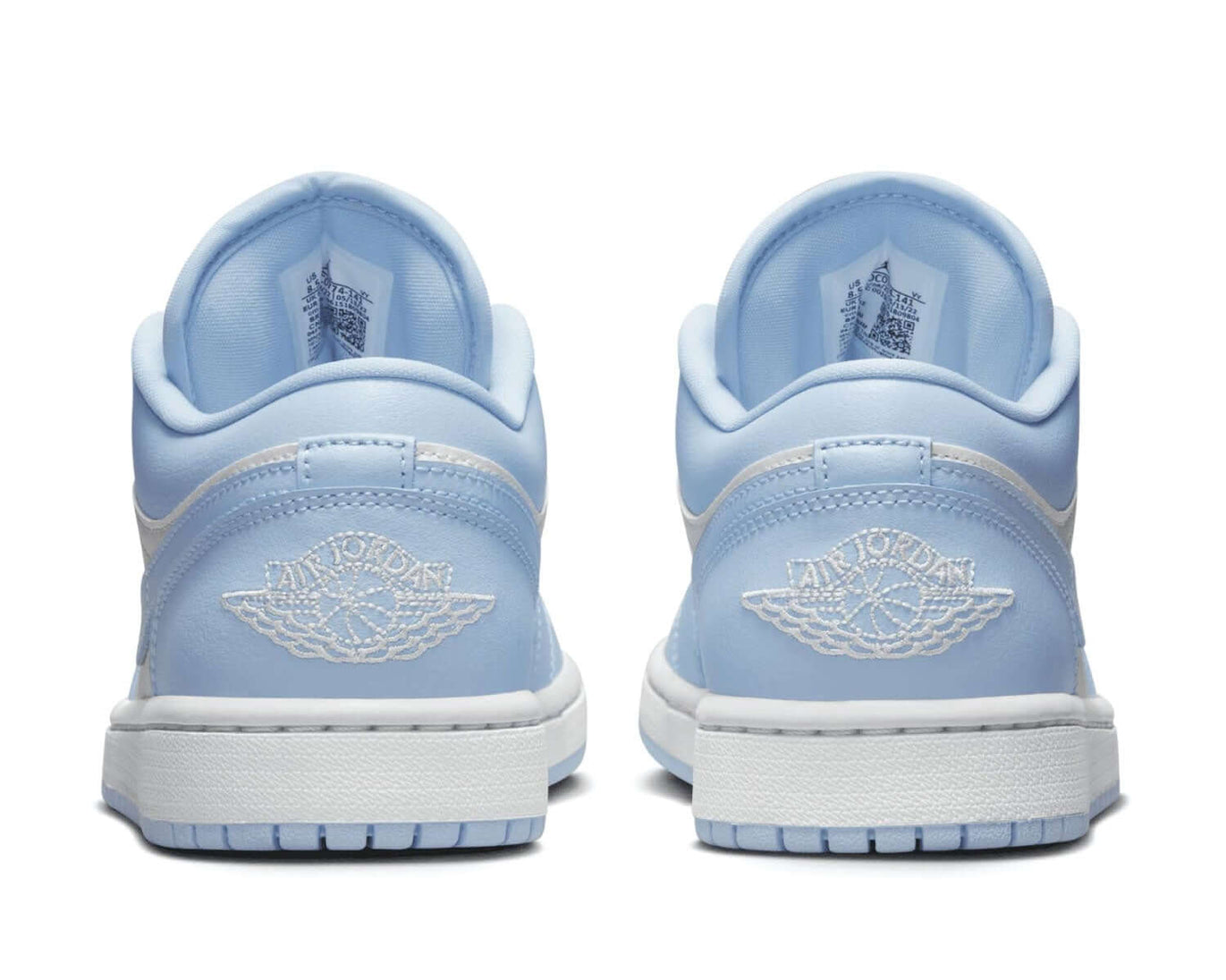 Woman's Air Jordan 1 Low Ice Blue sneaker product image 3 | Foot Spikes