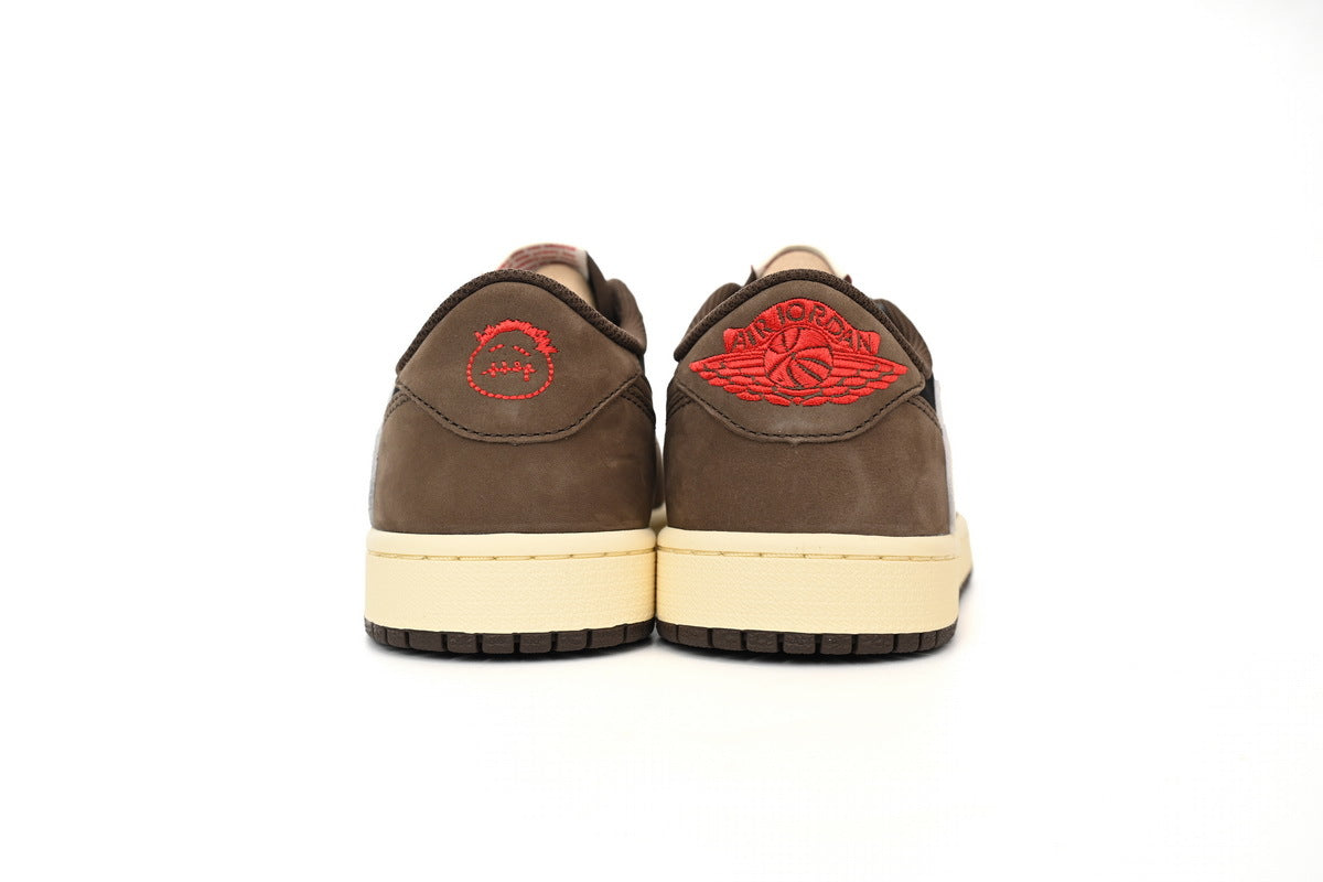 Travis Scott x Air Jordan 1 Low 'Mocha' sneaker product image 3 | Foot Spikes