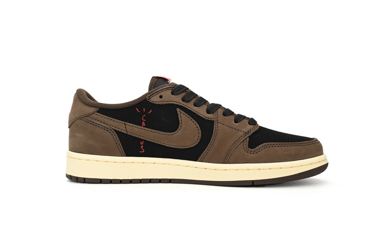 Travis Scott x Air Jordan 1 Low 'Mocha' sneaker product image 4 | Foot Spikes