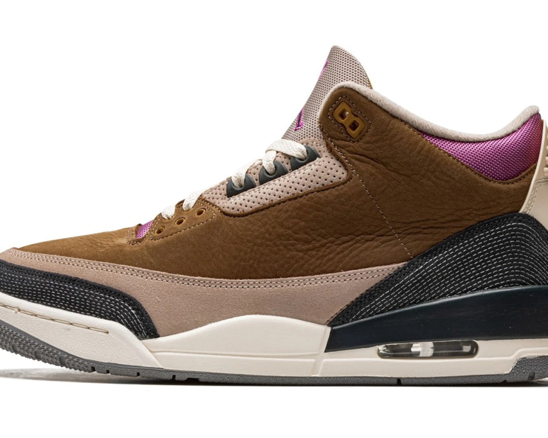 Air Jordan 3 Retro "Winterized - Archaeo Brown" sneaker product image 1 | Foot Spikes
