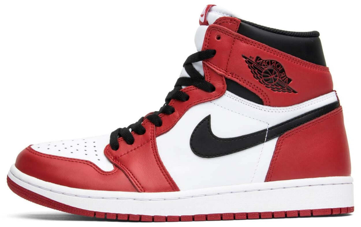 Air Jordan 1 Mid Chicago White sneaker product image 2 | Foot Spikes