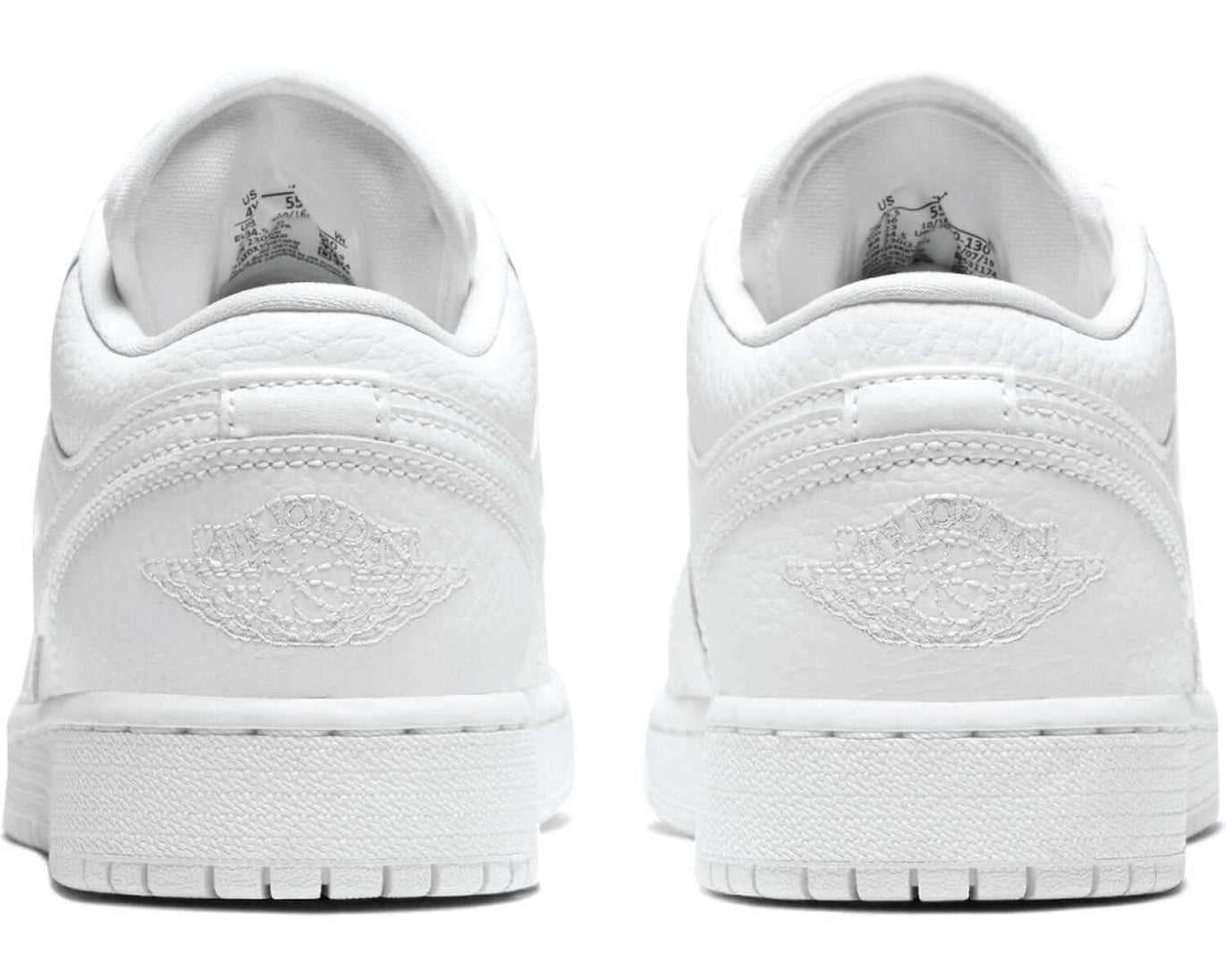 Air Jordan 1 Low GS “Triple White” sneaker product image 2 | Foot Spikes