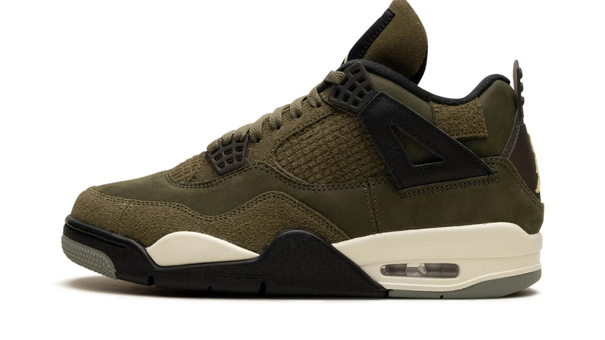 Air Jordan 4 Craft "Medium Olive" sneaker product image 1 | Foot Spikes