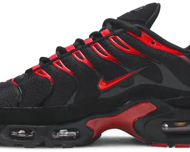 Air Max Plus 'Black University Red Gradient' sneaker product image 1 | Foot Spikes