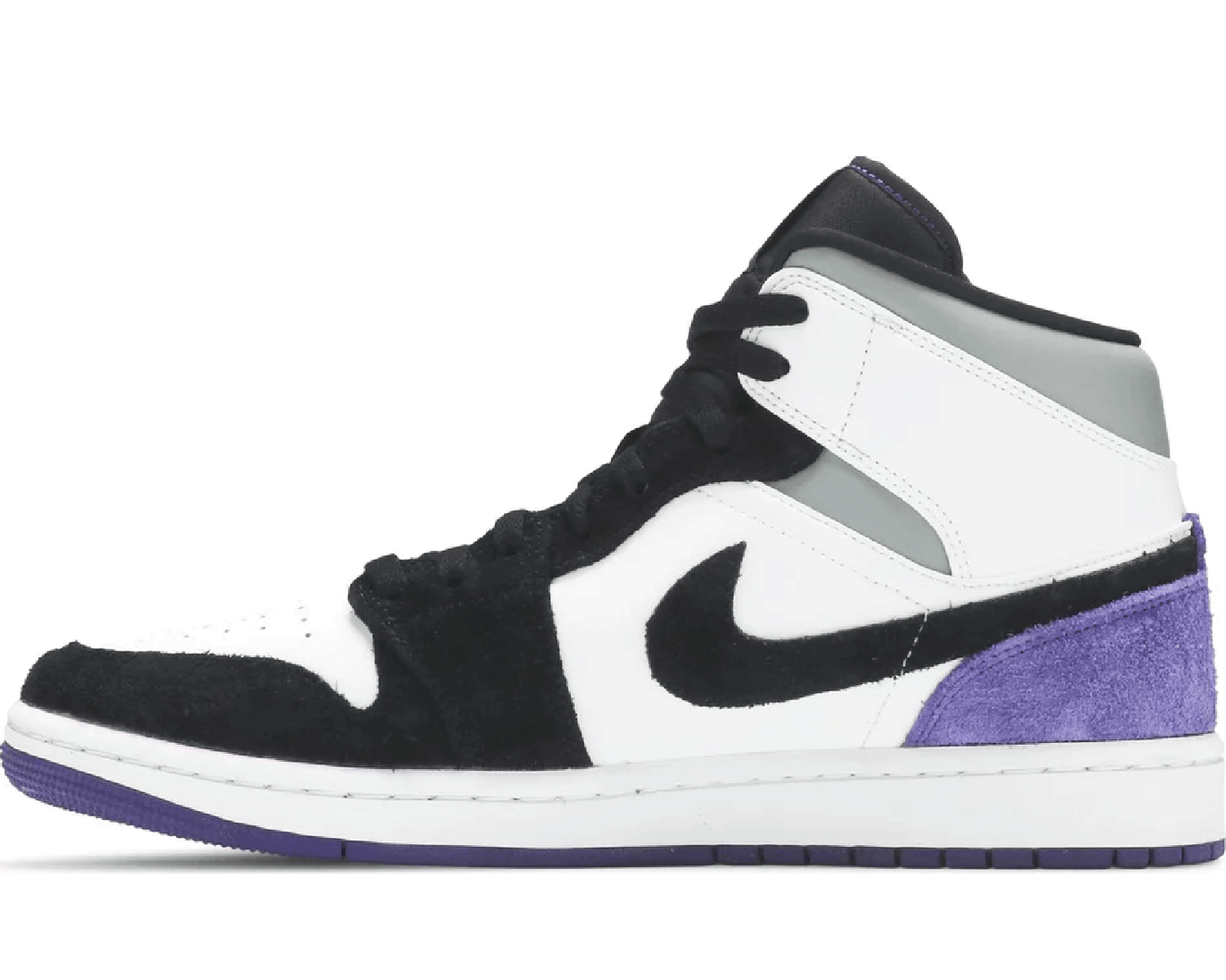 Air Jordan 1 Mid SE Purple sneaker product image 1 | Foot Spikes