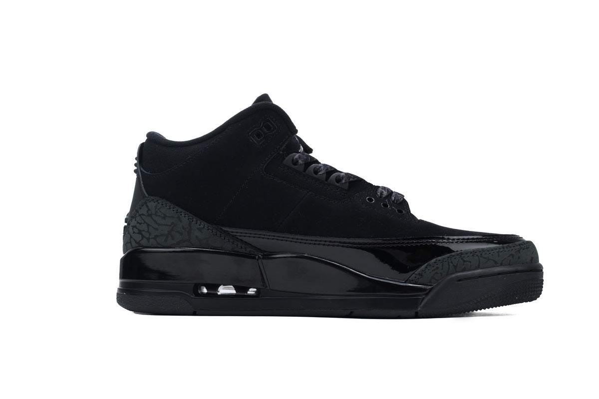 Air Jordan 3 Retro 'Black Cat' 2025 sneaker product image 4 | Foot Spikes