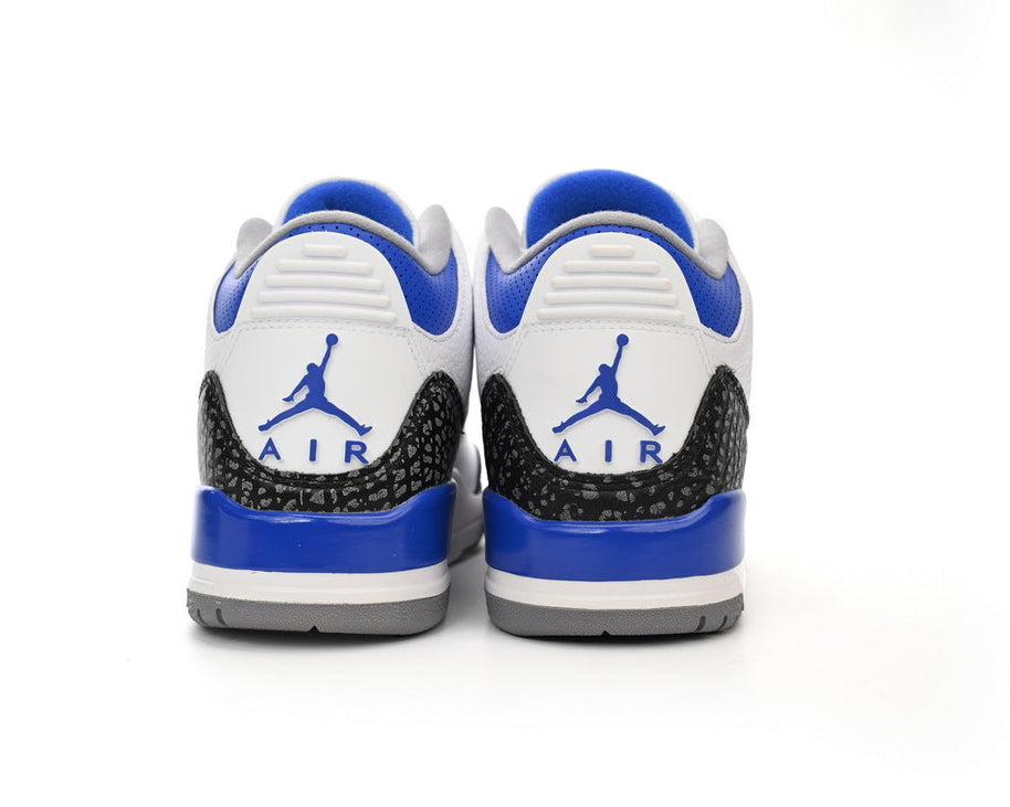 Air Jordan 3 Retro 'Racer Blue' sneaker product image 3 | Foot Spikes