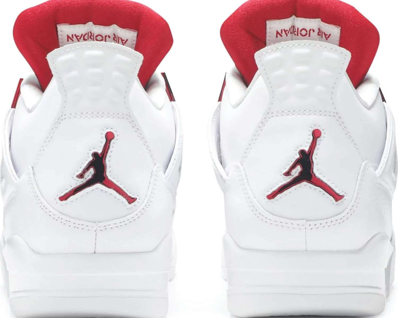 Air Jordan 4 Retro Metallic Red sneaker product image 4 | Foot Spikes