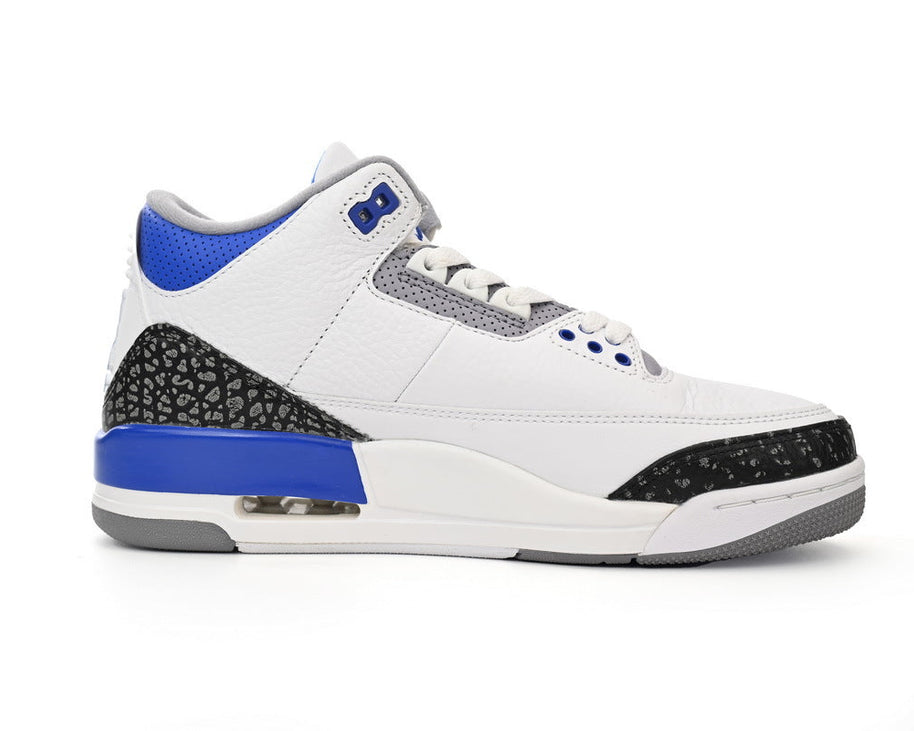 Air Jordan 3 Retro 'Racer Blue' sneaker product image 4 | Foot Spikes