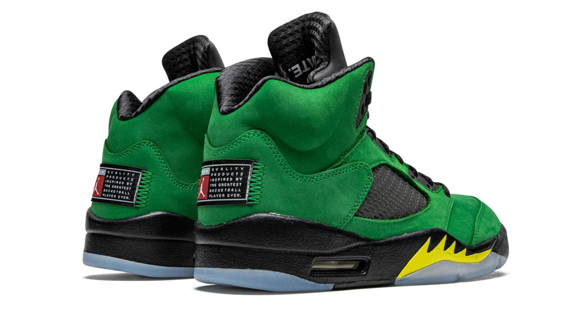 Air Jordan 5 Retro SE "Oregon" sneaker product image 4 | Foot Spikes