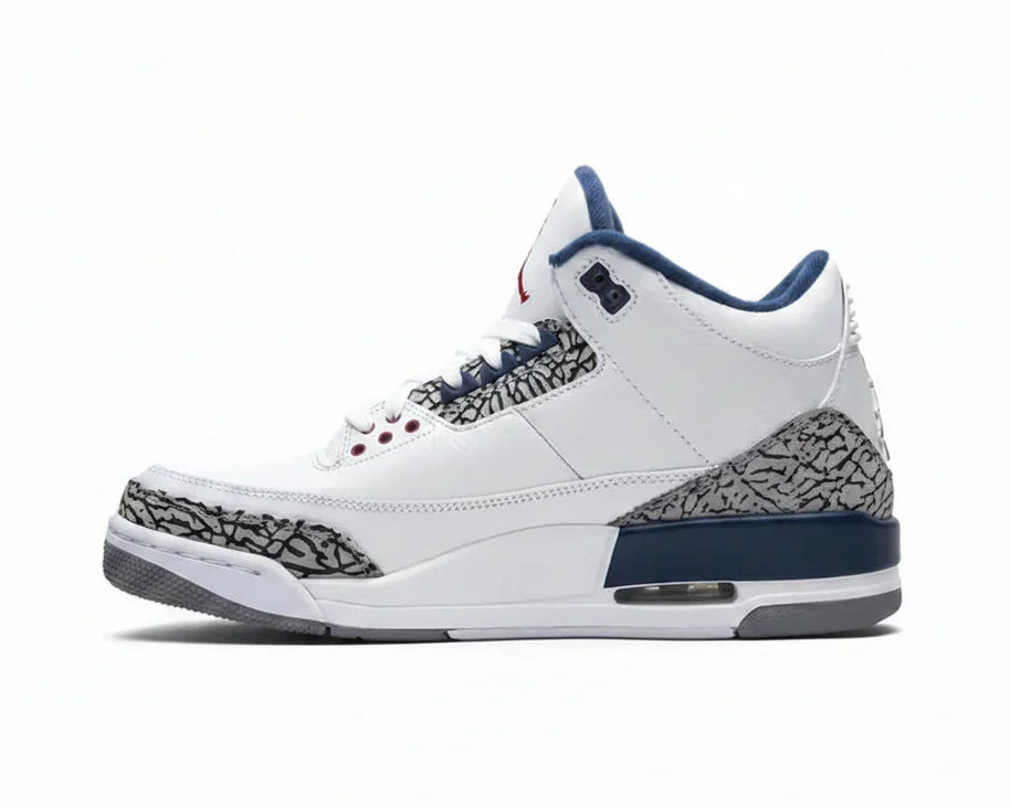 Air Jordan 3 Retro 'True Blue' 2011 sneaker product image 1 | Foot Spikes