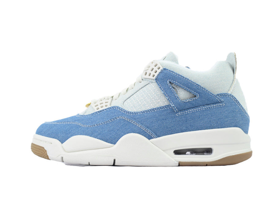 Wmns Air Jordan 4 Retro TEX 'Worn Blue Denim' sneaker product image 1 | Foot Spikes