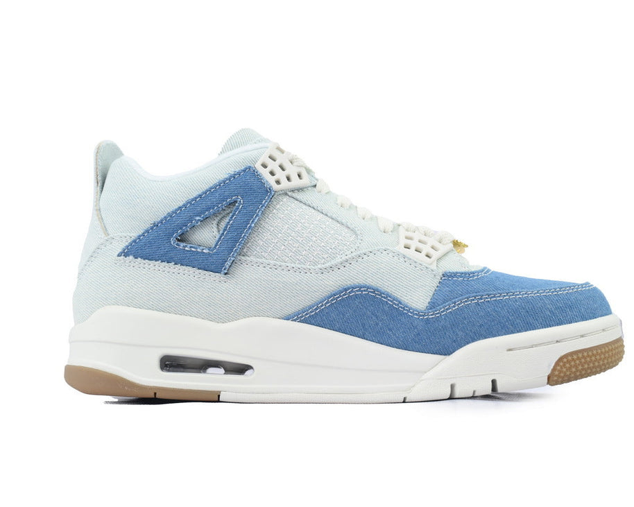 Wmns Air Jordan 4 Retro TEX 'Worn Blue Denim' sneaker product image 4 | Foot Spikes