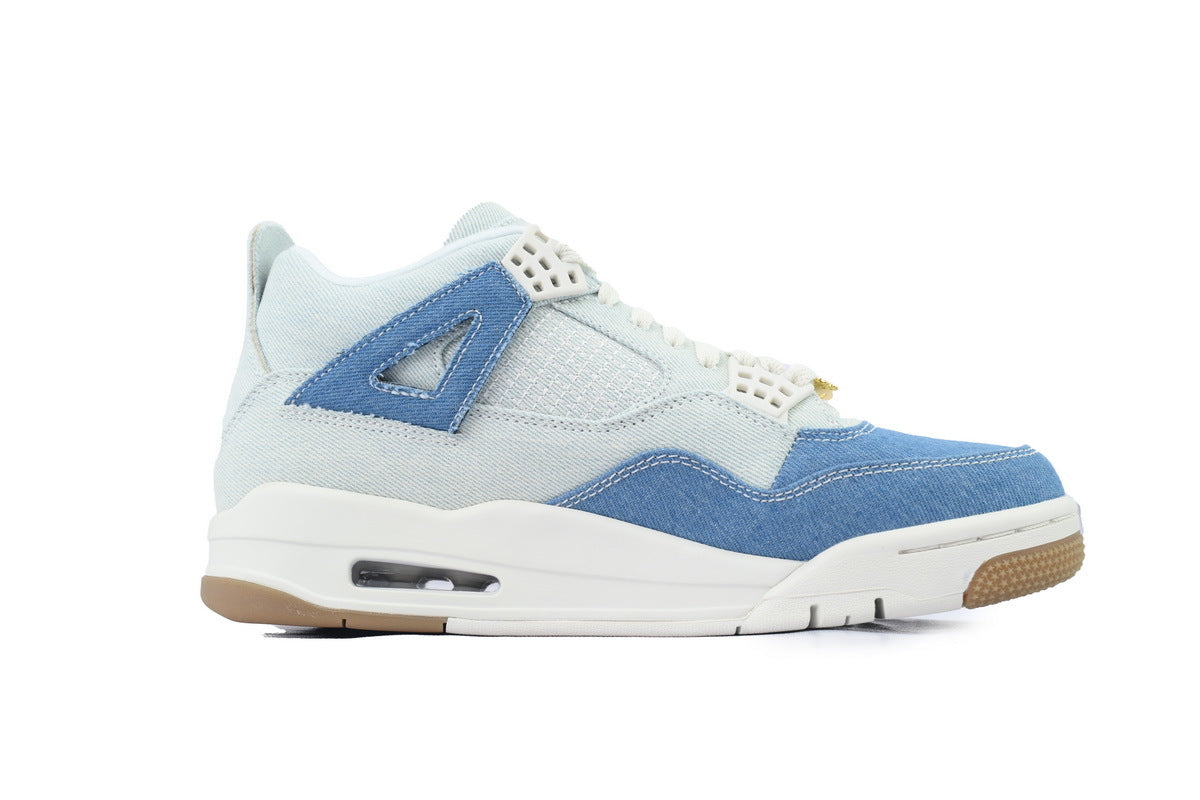 Wmns Air Jordan 4 Retro TEX 'Worn Blue Denim' sneaker product image 4 | Foot Spikes