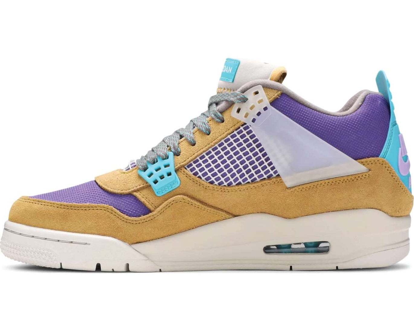 Air Jordan 4 Retro Union Desert Moss sneaker product image 1 | Foot Spikes