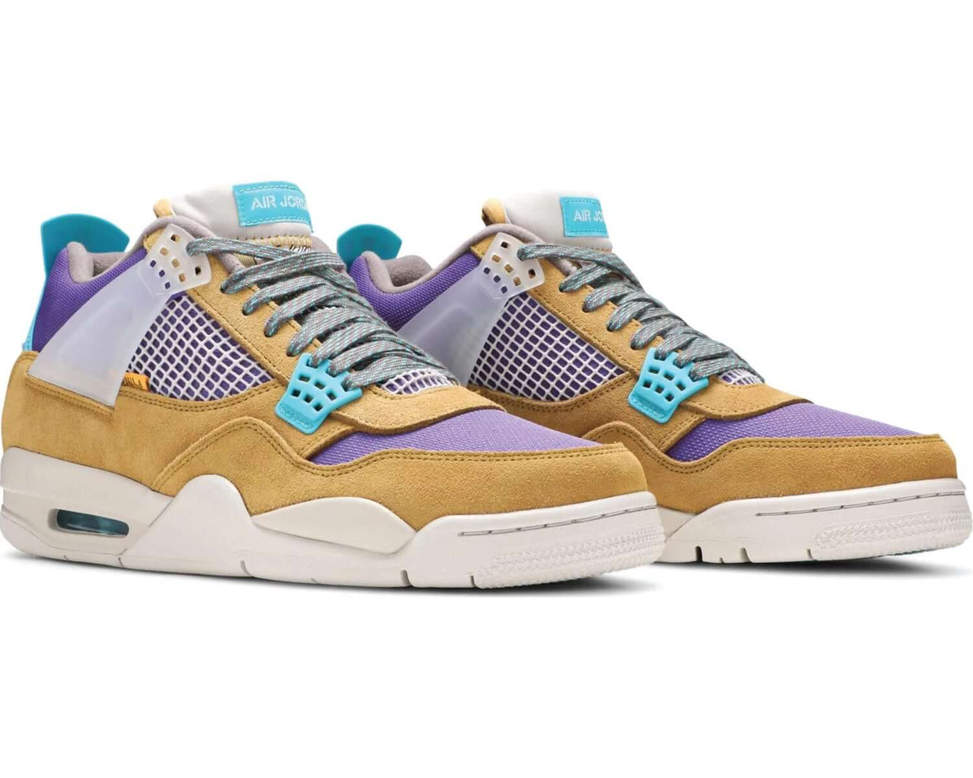 Air Jordan 4 Retro Union Desert Moss sneaker product image 5 | Foot Spikes