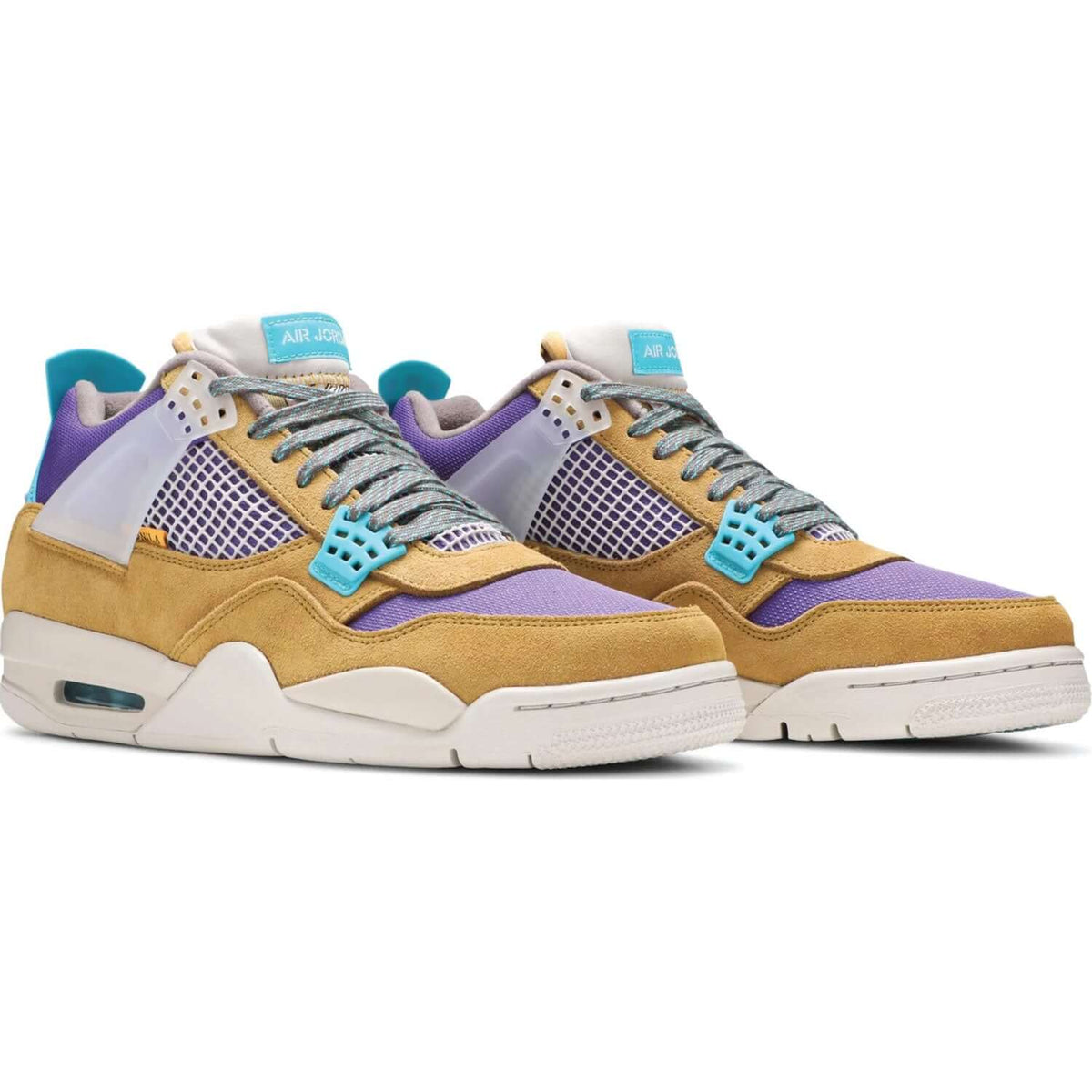 Air Jordan 4 Retro Union Desert Moss sneaker product image 5 | Foot Spikes