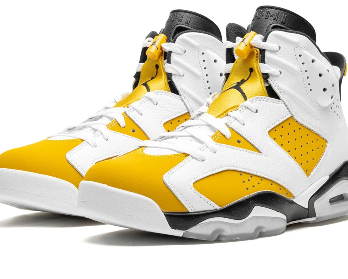 Air Jordan 6 "Yellow Ochre" sneaker product image 2 | Foot Spikes