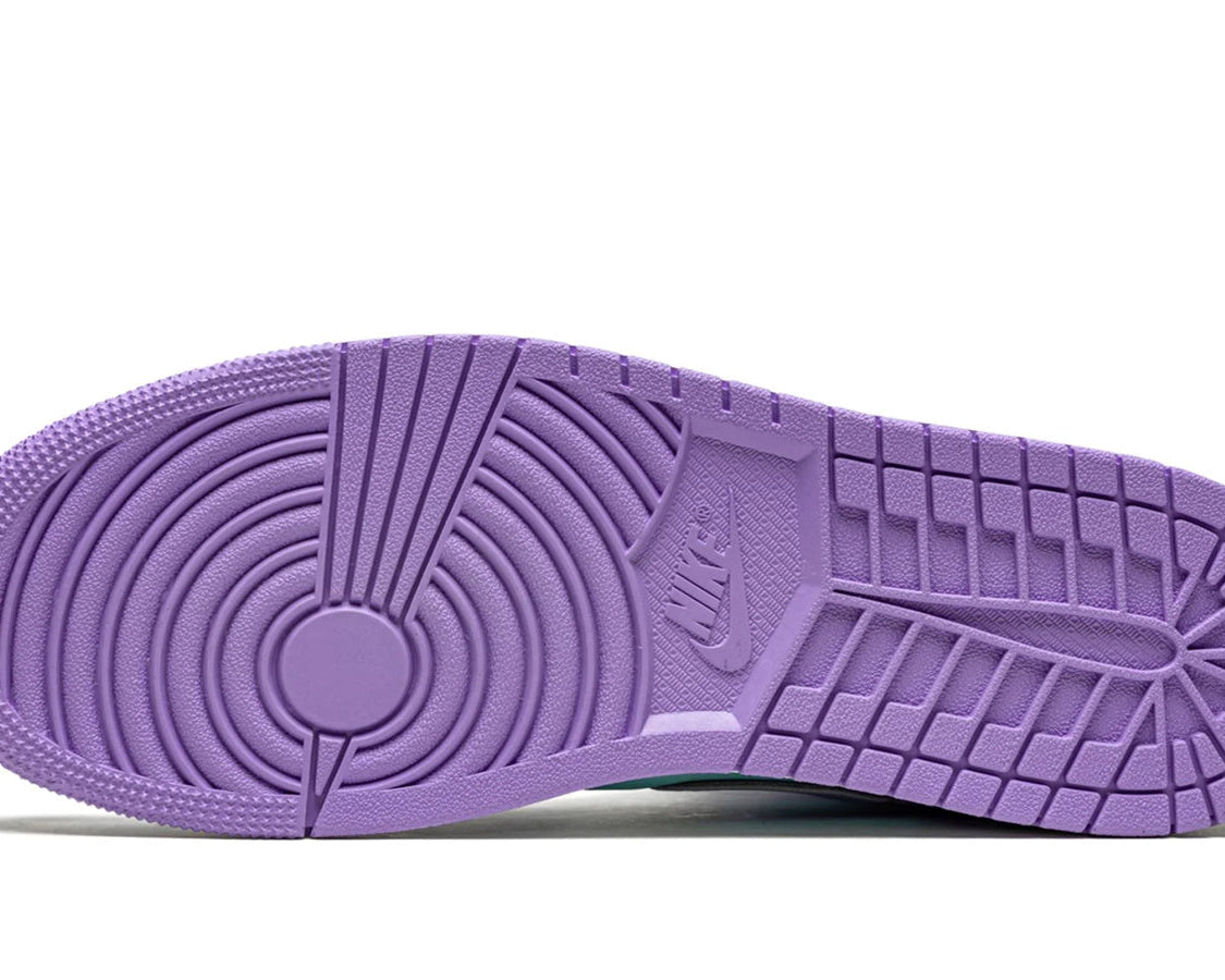 Air Jordan 1 Mid "Purple Pulse / Glacier Blue" sneaker product image 5 | Foot Spikes