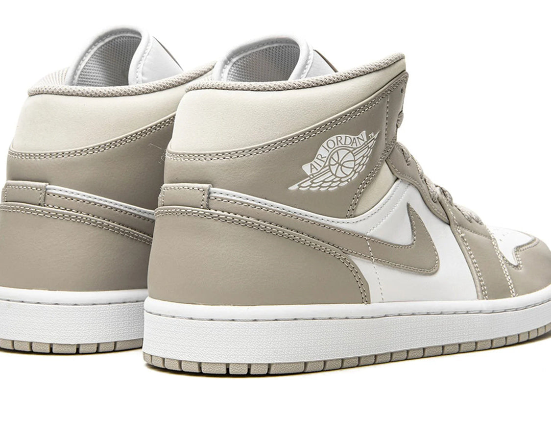 Air Jordan 1 Mid "Linen / College Grey" sneaker product image 4 | Foot Spikes