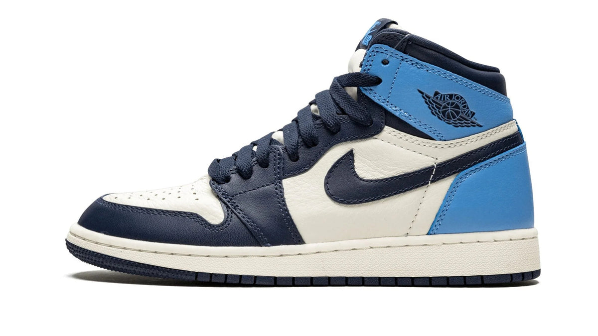 Air Jordan 1 Retro High OG GS "Obsidian/University Blue" sneaker product image 1 | Foot Spikes