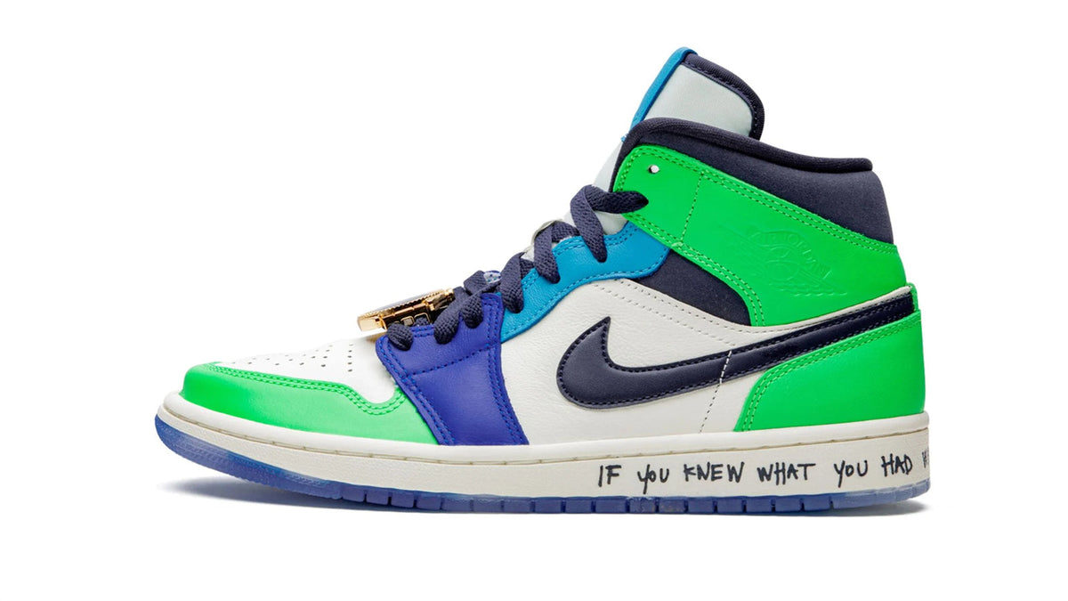 Air Jordan 1 Mid WMNS "Melody Ehsani - Fearless" sneaker product image 1 | Foot Spikes