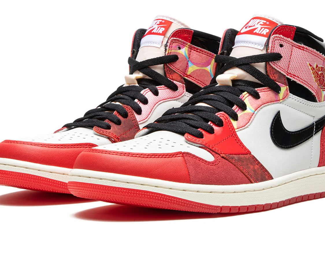 Air Jordan 1 High OG "Spider-Man Across the Spider-Verse" sneaker product image 2 | Foot Spikes
