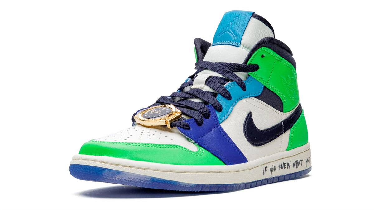 Air Jordan 1 Mid WMNS "Melody Ehsani - Fearless" sneaker product image 3 | Foot Spikes