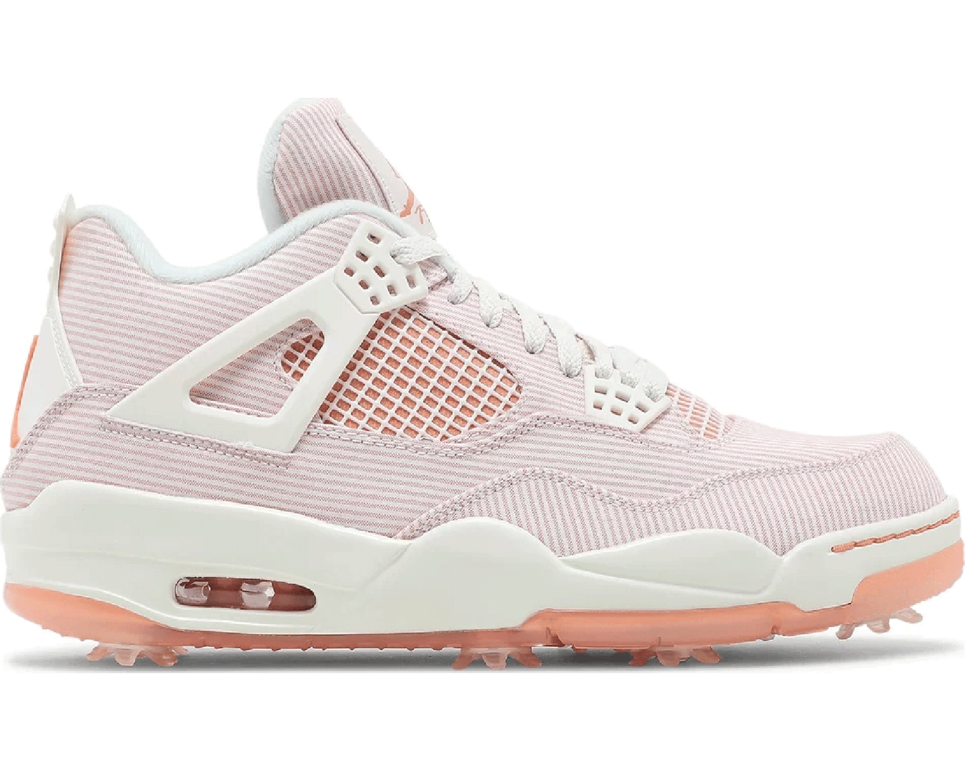 Air Jordan 4 Golf NRG 'Seersucker' sneaker product image 4 | Foot Spikes