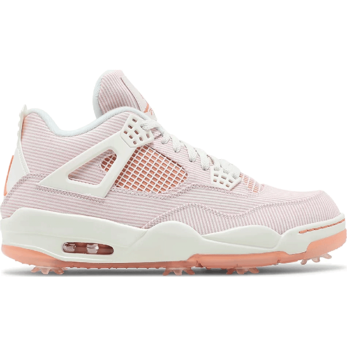 Air Jordan 4 Golf NRG 'Seersucker' sneaker product image 4 | Foot Spikes