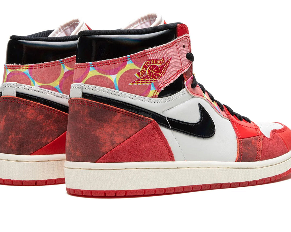 Air Jordan 1 High OG "Spider-Man Across the Spider-Verse" sneaker product image 4 | Foot Spikes
