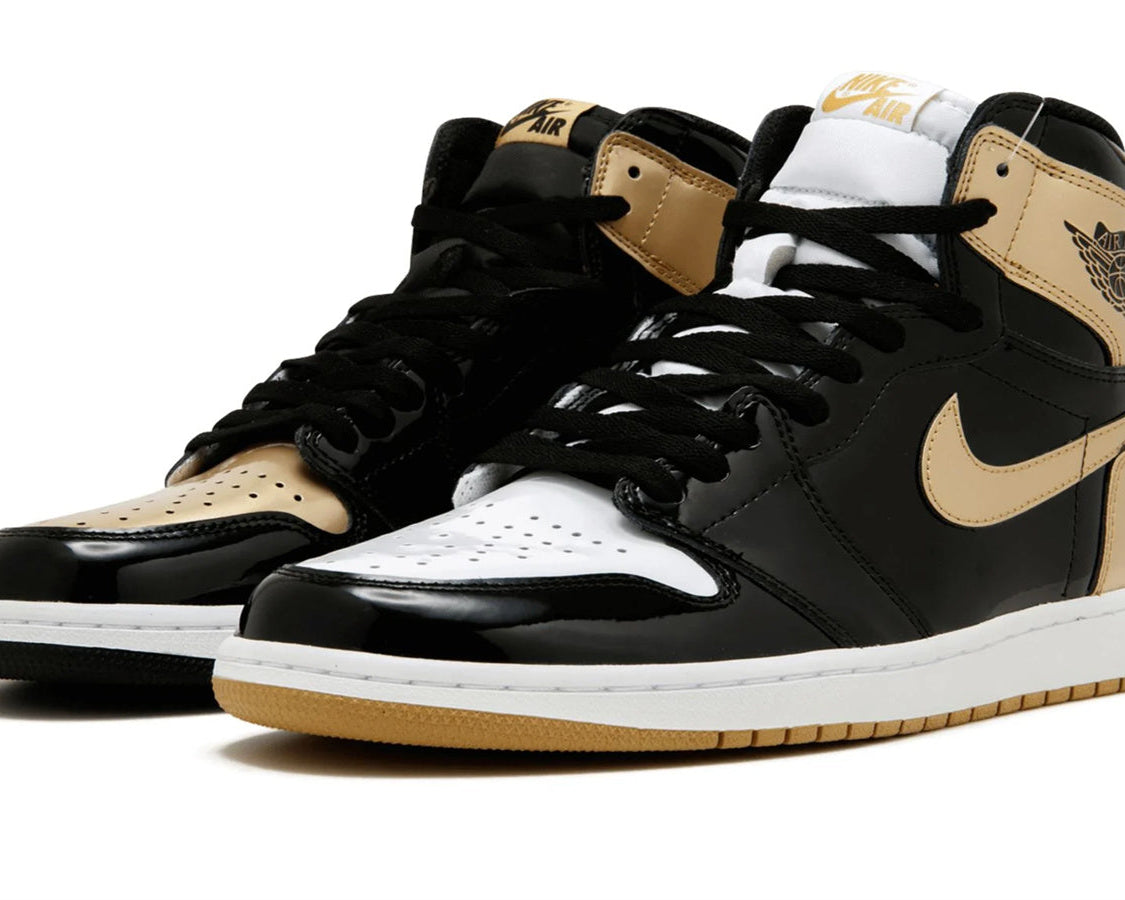 Air Jordan 1 Retro High OG NRG "Gold Top 3" sneaker product image 2 | Foot Spikes
