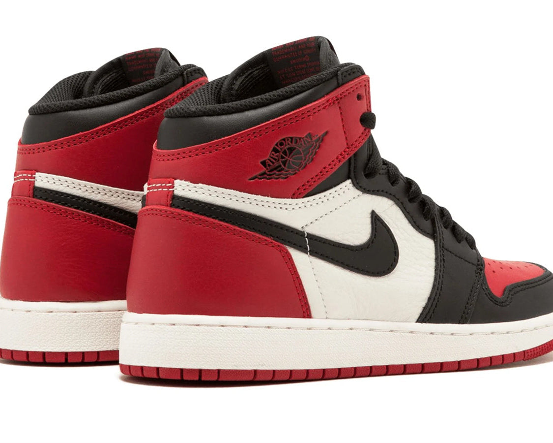 Jordan 1 Retro High "Bred Toe" sneaker product image 4 | Foot Spikes