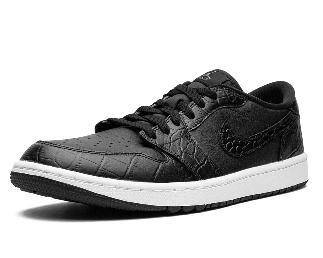 Air Jordan 1 Golf Low "Black Croc" sneaker product image 3 | Foot Spikes