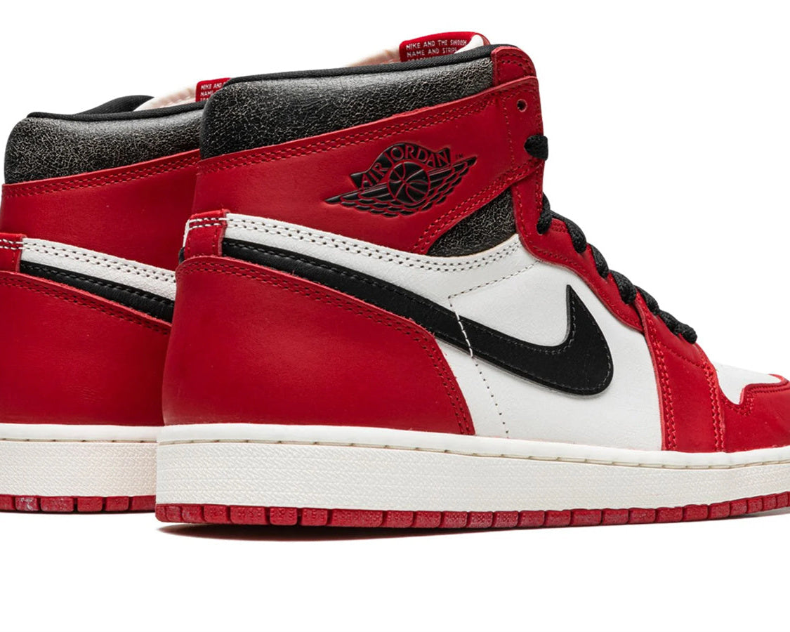 Air Jordan 1 Retro High OG "Chicago Lost and Found" sneaker product image 4 | Foot Spikes