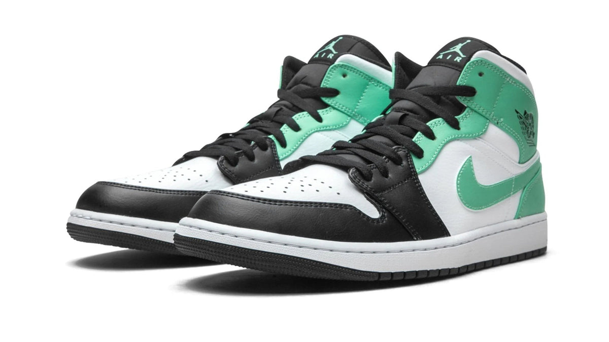 Air Jordan 1 Mid "Island Green" sneaker product image 2 | Foot Spikes