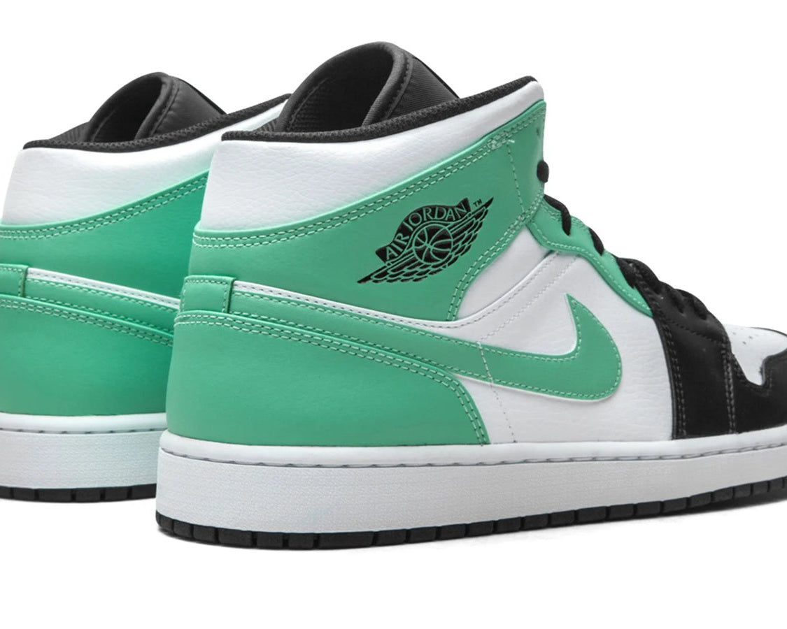 Air Jordan 1 Mid "Island Green" sneaker product image 4 | Foot Spikes