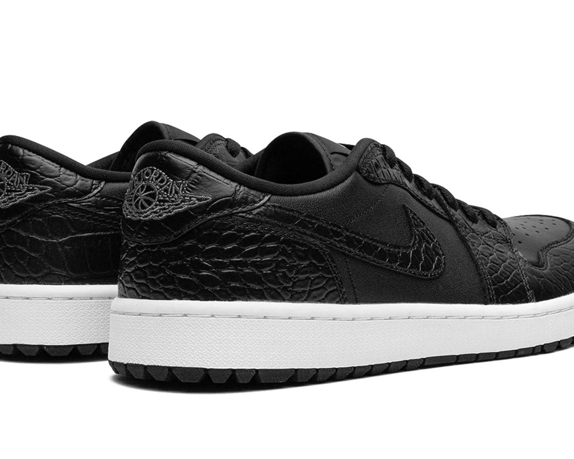 Air Jordan 1 Golf Low "Black Croc" sneaker product image 4 | Foot Spikes