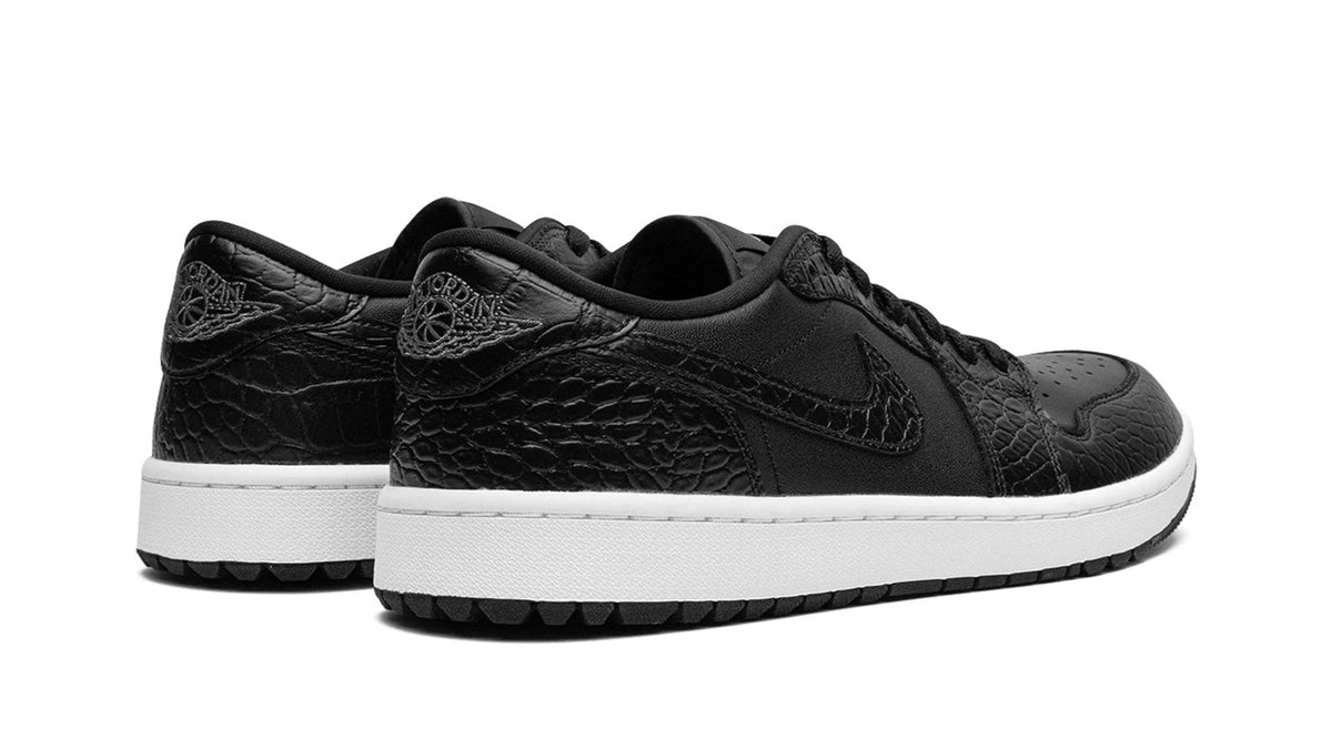 Air Jordan 1 Golf Low "Black Croc" sneaker product image 4 | Foot Spikes