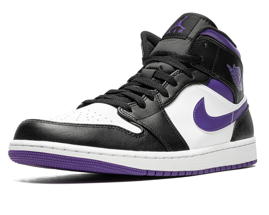 Air Jordan 1 Mid "Dark Iris" sneaker product image 3 | Foot Spikes