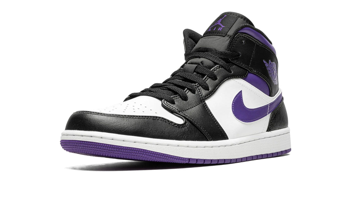 Air Jordan 1 Mid "Dark Iris" sneaker product image 3 | Foot Spikes