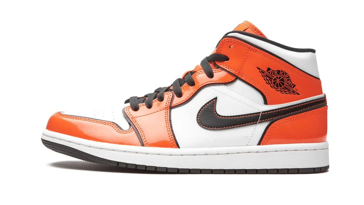 Air Jordan 1 Mid SE "Turf Orange" sneaker product image 1 | Foot Spikes